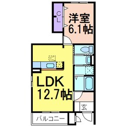 アニメート・ヴィラ　Ａ棟の物件間取画像